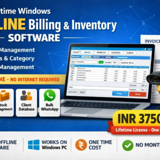 Offline Billing & Inventory Management Software