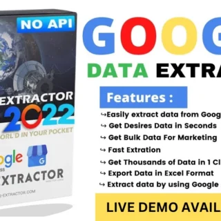 🔍 Google Data Extractor Software – Lead Generation Tool