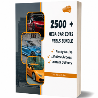MEGA CAR EDITS REELS BUNDLE