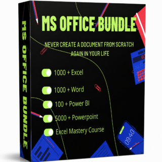 MEGA MS OFFICE TEMPLATE BUNDLE