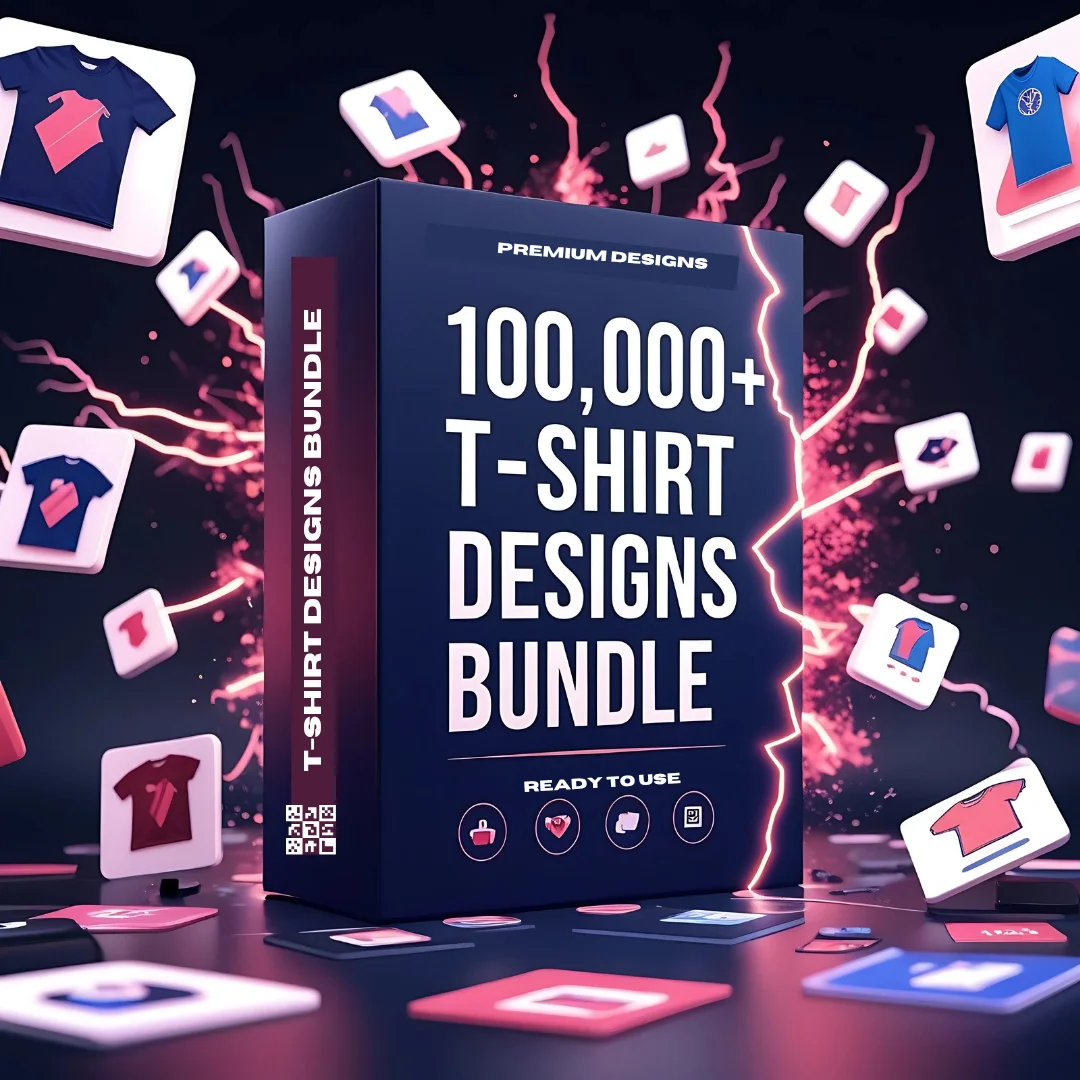 100000 + T-SHIRT DESIGN BUNDLE